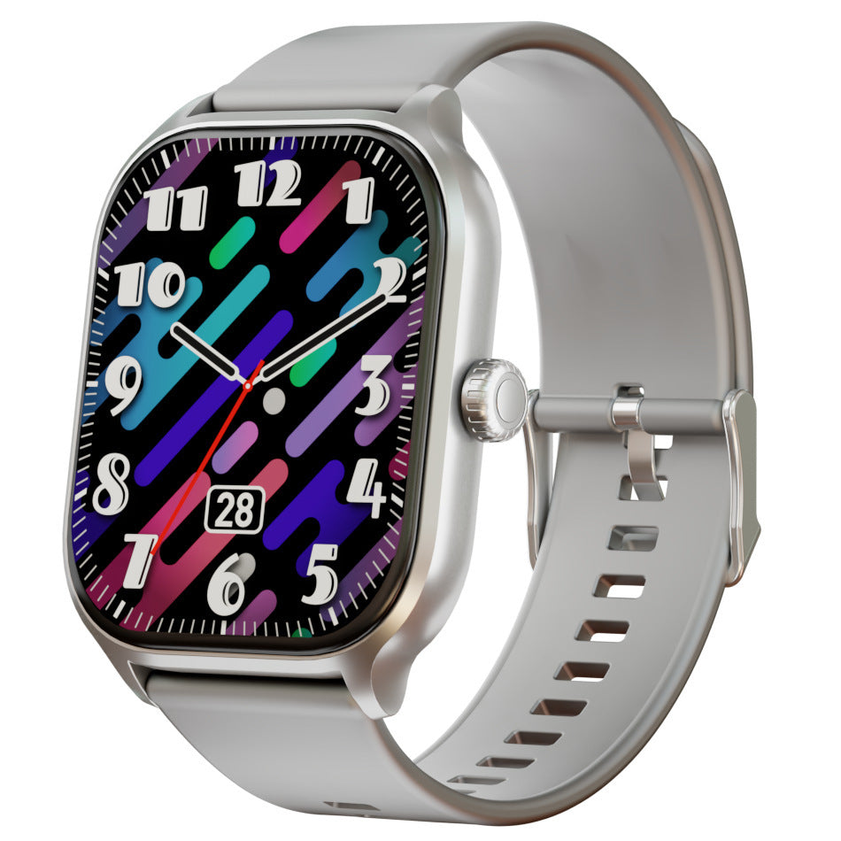 X8 Smartwatch für Herren - 2,01 Zoll Display mit Bluetooth-Anruf & Fitness-Tracking