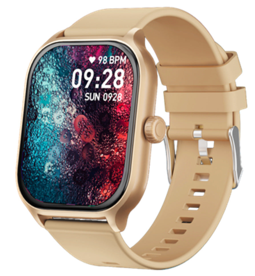 X8 Smartwatch für Herren - 2,01 Zoll Display mit Bluetooth-Anruf & Fitness-Tracking