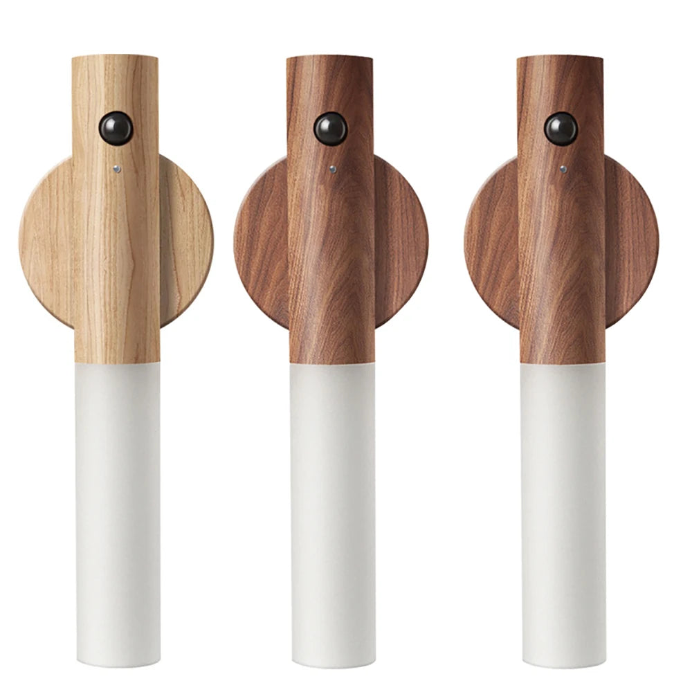 Bewegungssensor LED Nachtlicht - USB Wiederaufladbar | Wand-/Tisch-/Flurleuchte