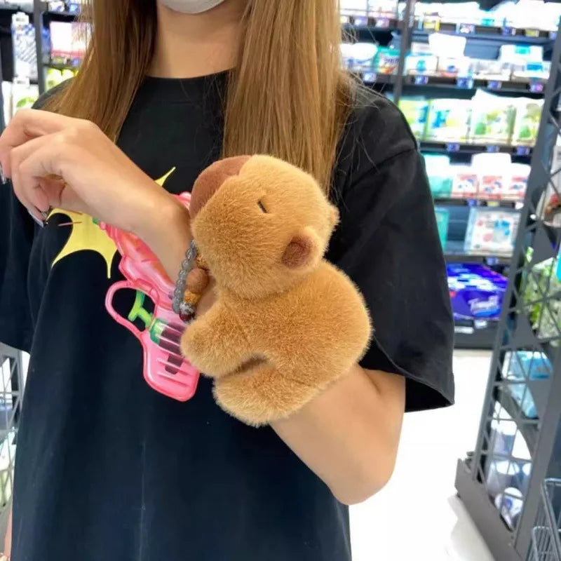 Interaktiver Capybara Klatsch-Umarmungs-Spielzeug - Plüsch-Stofftier