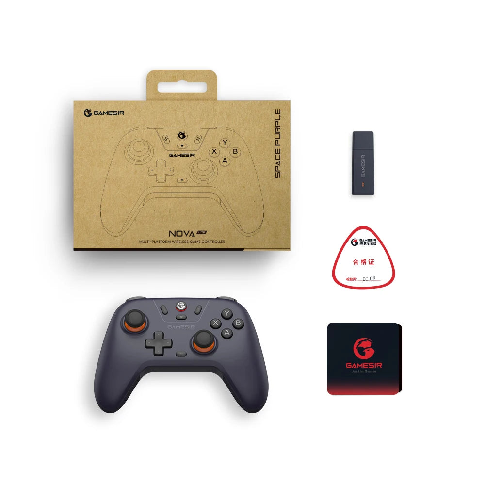 T4 Nova Lite Switch Controller mit Hall-Effect-Sticks – Wireless Gamepad für Nintendo Switch, iPhone, Android, Windows PC & Steam