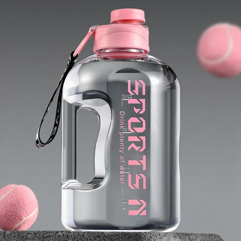 Tragbare Gym & Fahrrad Wasserflasche 1,7L/2,7L für Sport & Outdoor