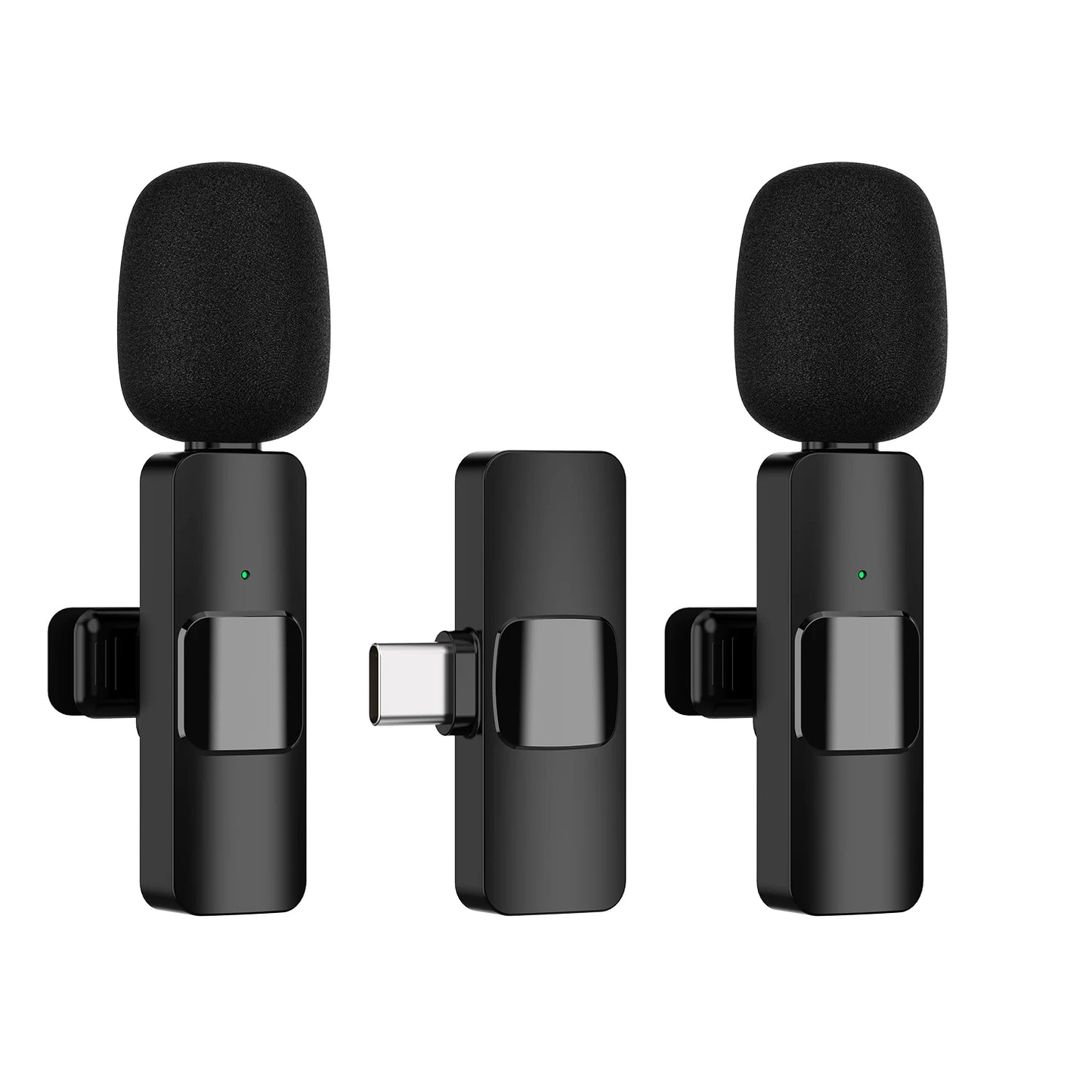 Kabelloses Lavalier Mikrofon Neu Handy Live Stream Gaming iPhone Android 🔊✨