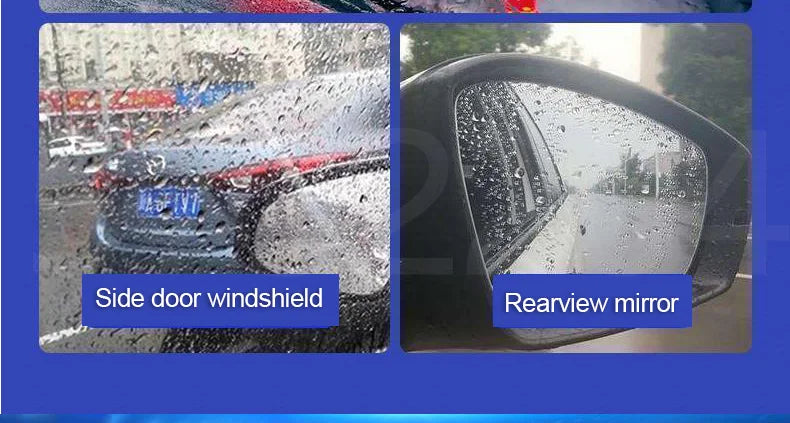Nano Scheibenversiegelung & Regenabweiser | Hydrophobe Beschichtung für klares Autoglas