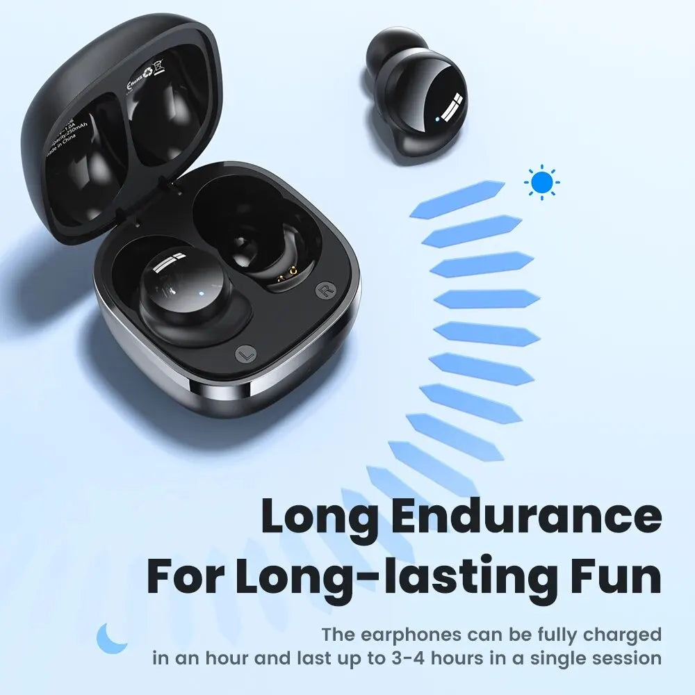 Toocki TWS Wasserfeste Sport-Ohrhörer mit Bluetooth 5.2 & Hi-Fi-Stereo-Sound