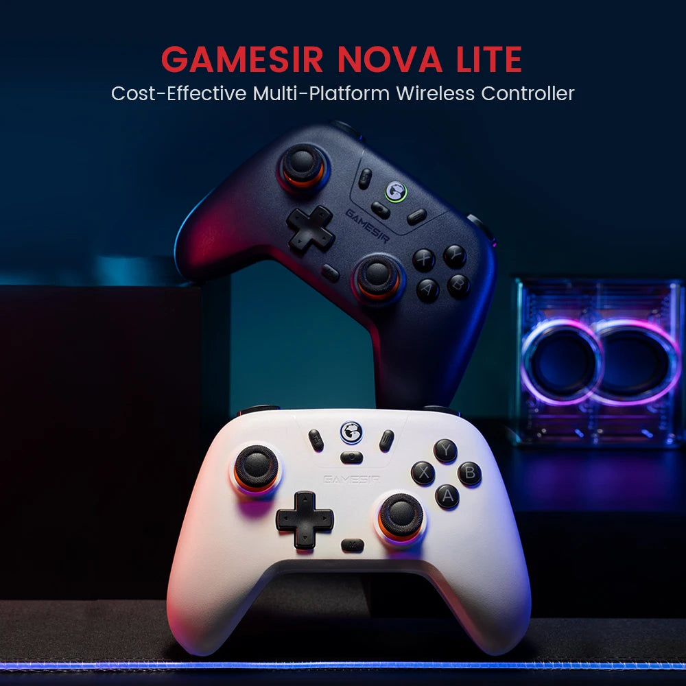 T4 Nova Lite Switch Controller mit Hall-Effect-Sticks – Wireless Gamepad für Nintendo Switch, iPhone, Android, Windows PC & Steam