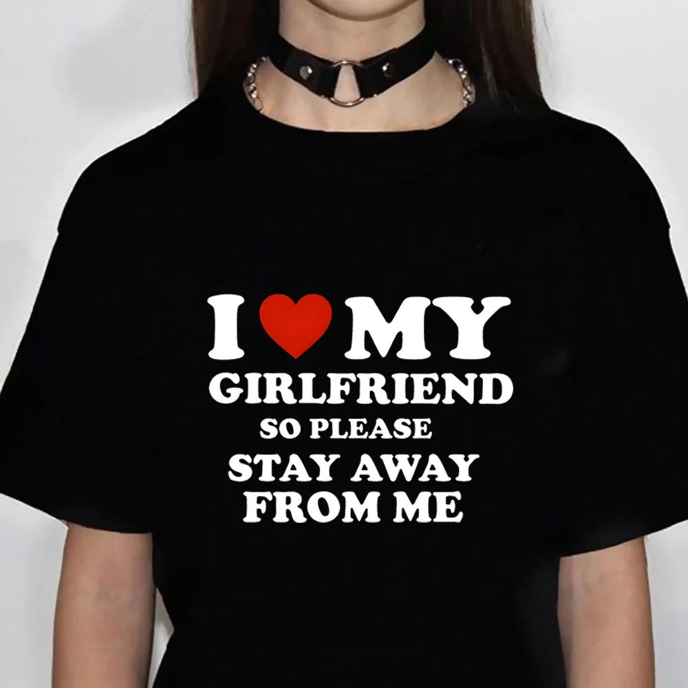 Damen "I Love My Hot Girl Friend" Schlafshirt – Bequemes Nachthemd