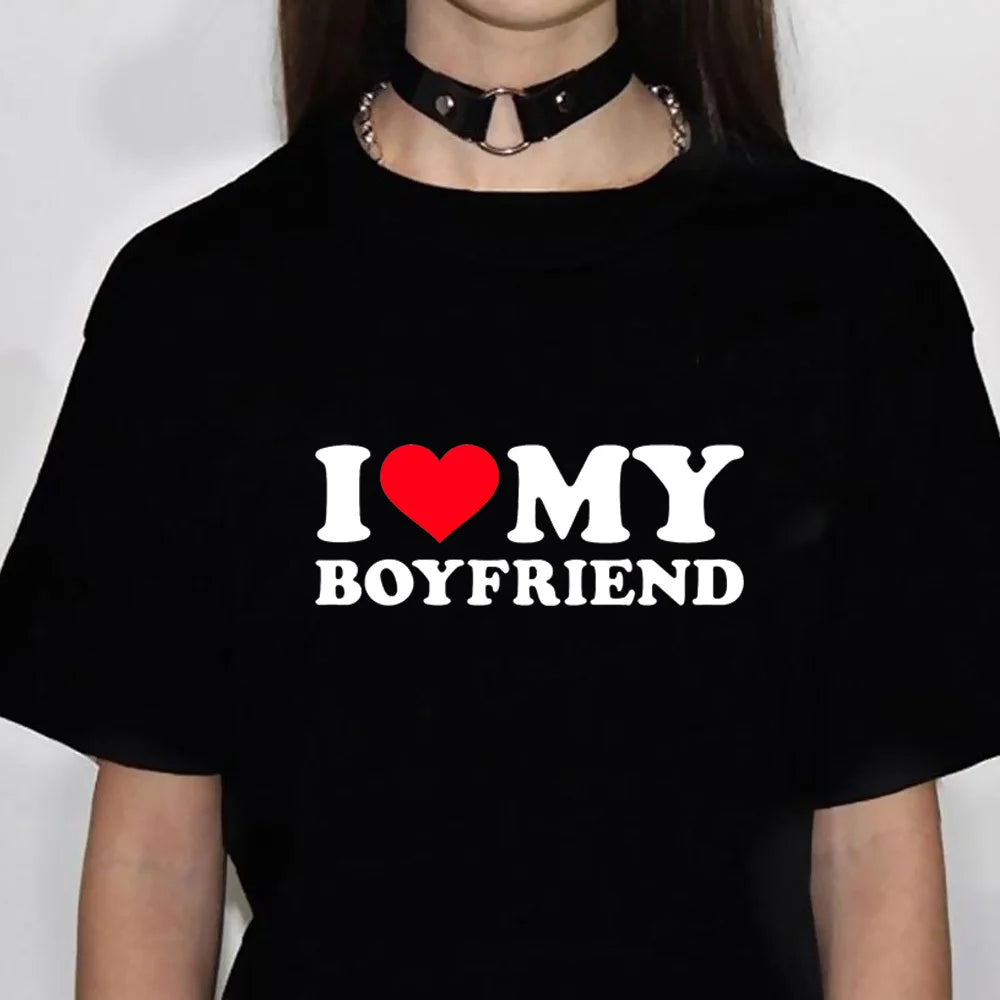 Damen "I Love My Hot Girl Friend" Schlafshirt – Bequemes Nachthemd