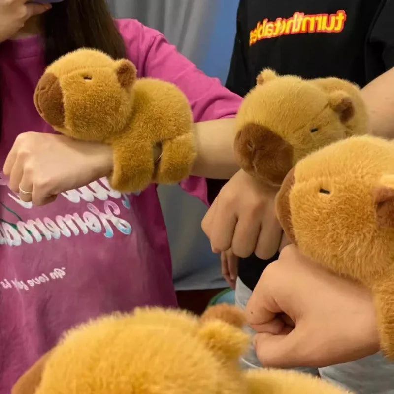 Interaktiver Capybara Klatsch-Umarmungs-Spielzeug - Plüsch-Stofftier