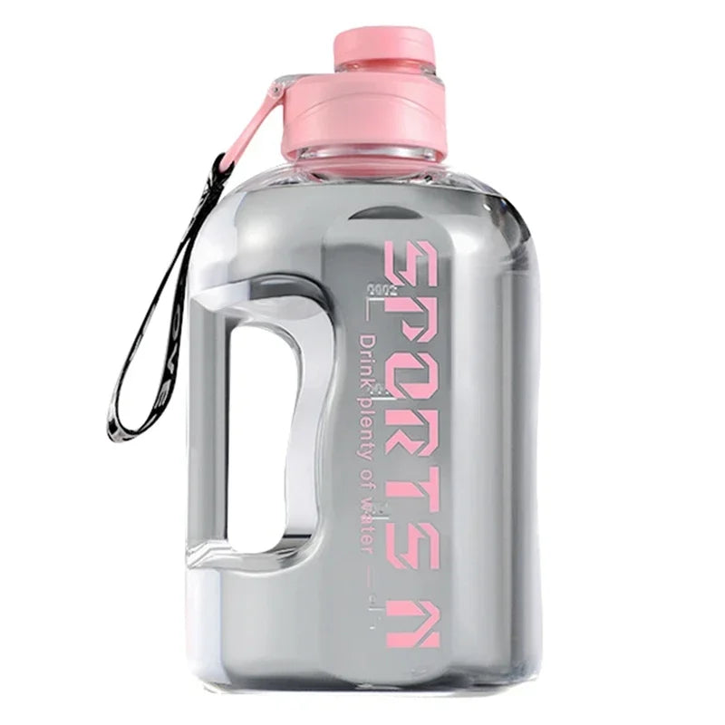 Tragbare Gym & Fahrrad Wasserflasche 1,7L/2,7L für Sport & Outdoor
