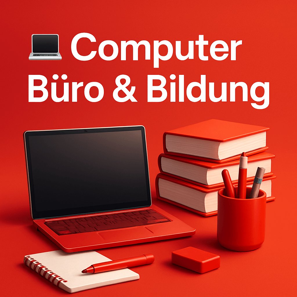 Laptop mit Maus, Tastatur & Headset – Premium-Set für Home Office & Business-Nutzung 