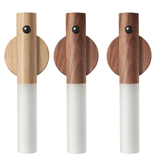 Bewegungssensor LED Nachtlicht - USB Wiederaufladbar | Wand-/Tisch-/Flurleuchte