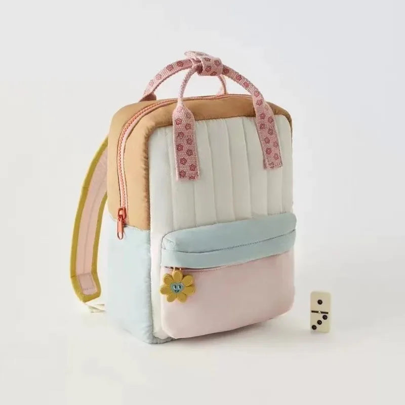 Disney Kinderrucksack: Niedliche Umhängetasche mit Sonnenblumen-Anhänger – Perfekt für Kindergarten & Freizeit