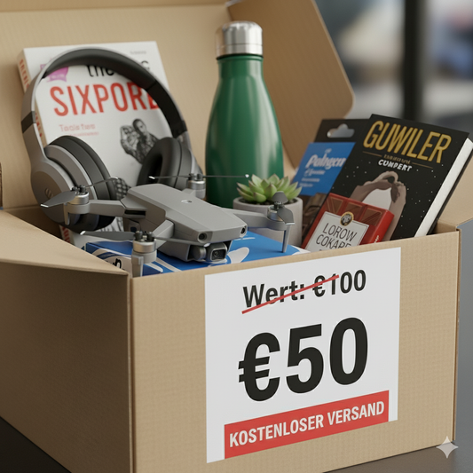 Entdecken Sie das Geheimnis unserer exklusiven Überraschungsbox!