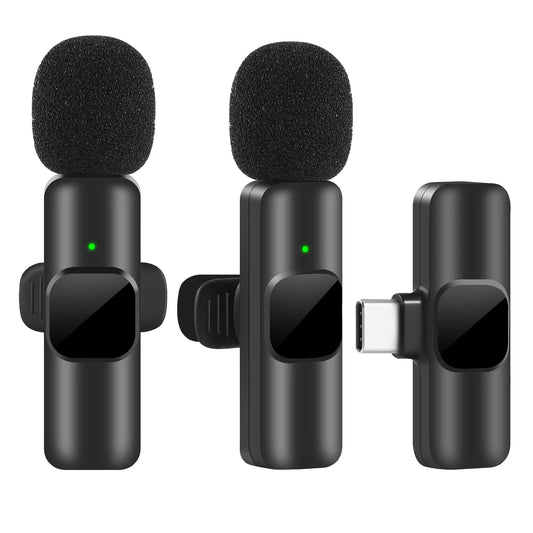 Kabelloses Lavalier Mikrofon Neu Handy Live Stream Gaming iPhone Android 🔊✨
