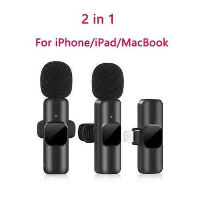 Kabelloses Lavalier Mikrofon Neu Handy Live Stream Gaming iPhone Android 🔊✨
