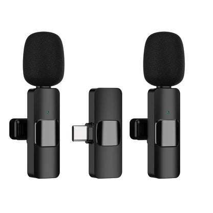 Kabelloses Lavalier Mikrofon Neu Handy Live Stream Gaming iPhone Android 🔊✨