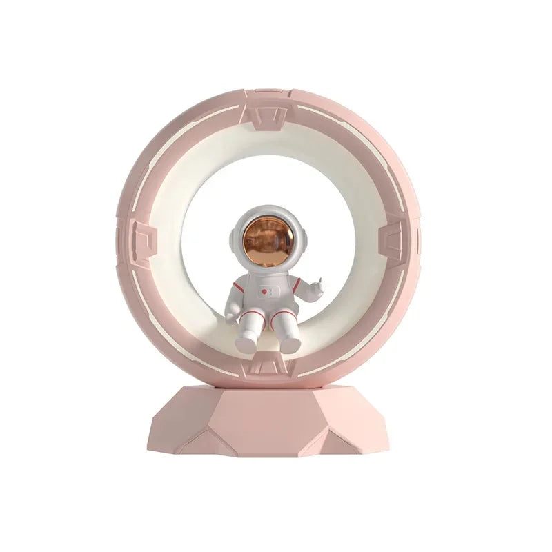 Leuchtender Astronaut Nachtlicht Schreibtischlampe - Weltraum Mann LED Dekoration Geschenk für Atmosphäre & Zuhause