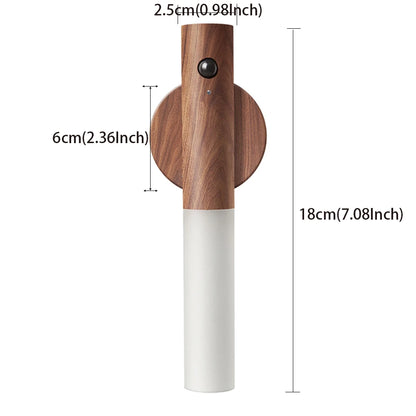 Bewegungssensor LED Nachtlicht - USB Wiederaufladbare Wandleuchte | Tischlampe & Flurlicht (1/2/3er Pack)