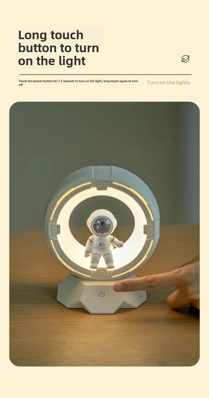 Leuchtender Astronaut Nachtlicht Schreibtischlampe - Weltraum Mann LED Dekoration Geschenk für Atmosphäre & Zuhause