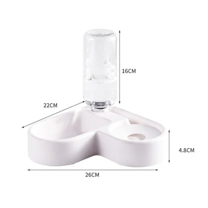 Gamelle automatique pour chats et chiens, station d'alimentation et d'eau 2 en 1, nouveau modèle 💧🍽️