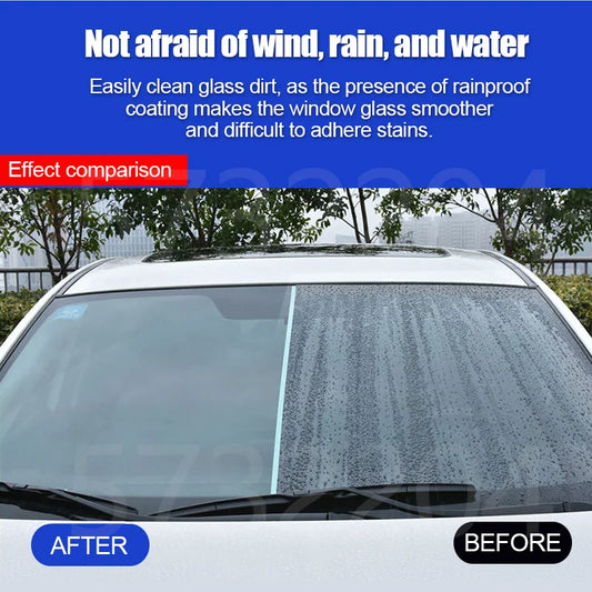 Nano Scheibenversiegelung & Regenabweiser | Hydrophobe Beschichtung für klares Autoglas